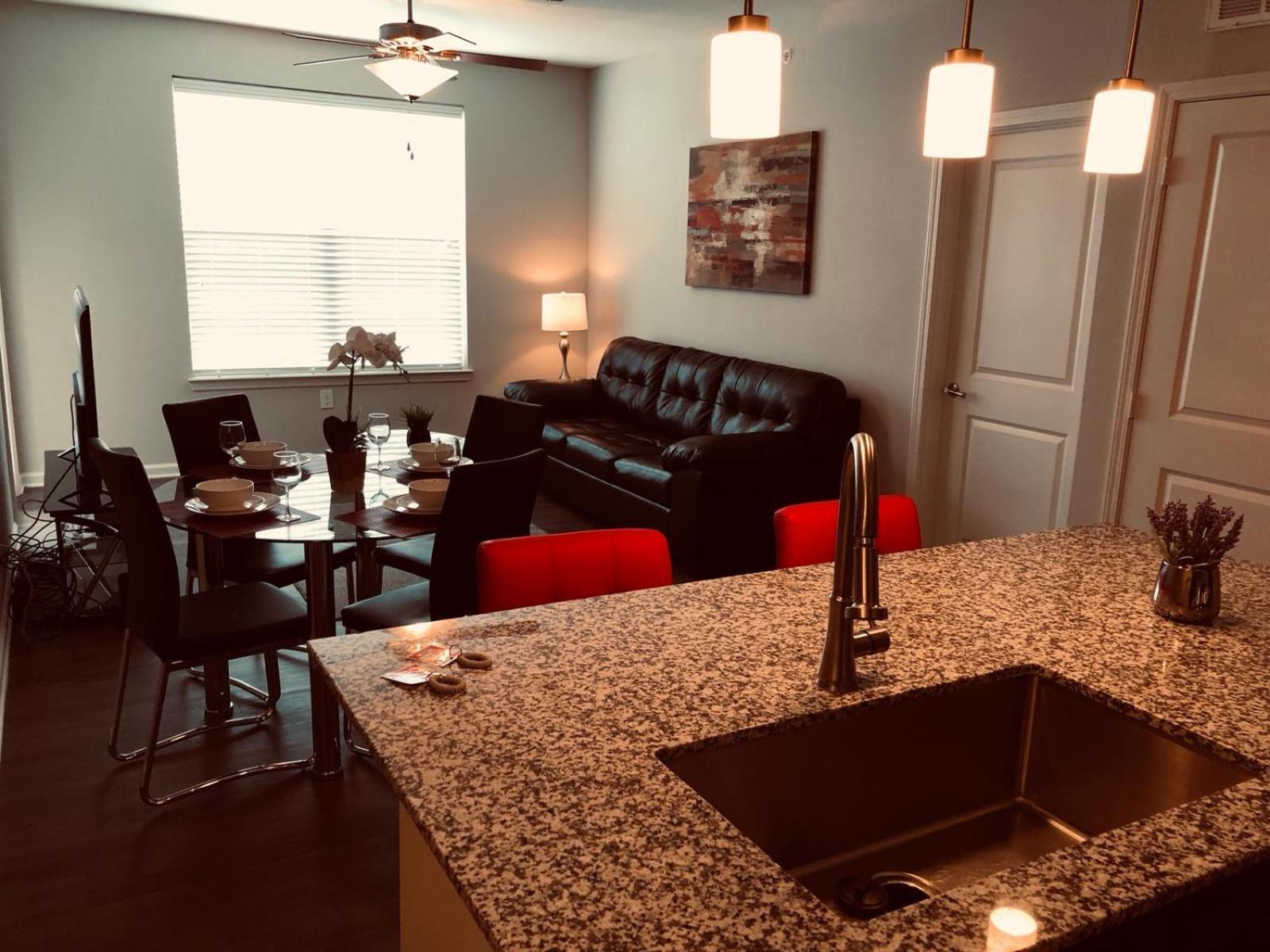 Spacious Furnished Resort Style Apartments Tomball Quarto foto